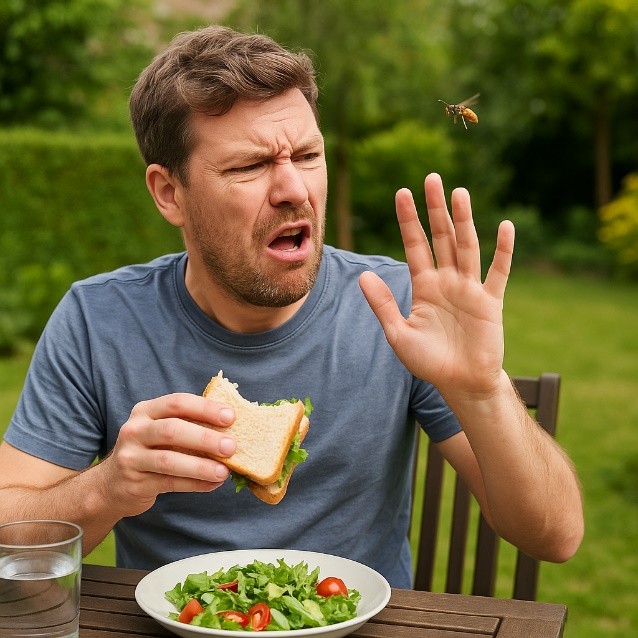 Je wilde alleen maar lunchen